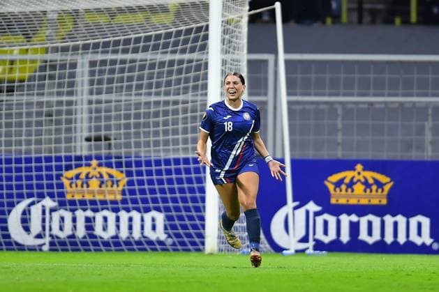 RECORD DATE NOT STATED CONCACAF Womens Gold Cup 2023 Mexico vs Puerto Rico Josephine Cotto celebrates goal 0-1 of Puerto Rico during the game Mexico (Mexican national team, Nationalteam vs Puerto Rico, corresponding to League A of the Group Stage Qualifiers for the CONCACAF Womens Gold Cup, at Azteca Stadium, on September 22, 2023. <br><br> Josephine Cotto celebra el gol 0-1 de Puerto Rico durante el partido Mexico (Seleccion Nacional Mexicana) vs Puerto Rico, correspondiente a la Liga A de la Fase grupos Clasificatorio a la Copa Oro Femenina de la CONCACAF, el el Estadio Azteca, el 22 de Septiembre de 2023. CIUDAD DE MEXICO CDMX MEXICO  Copyright: xAdrianxMaciasx 20230922213527_LMX_A23_ASL_MAZ_65