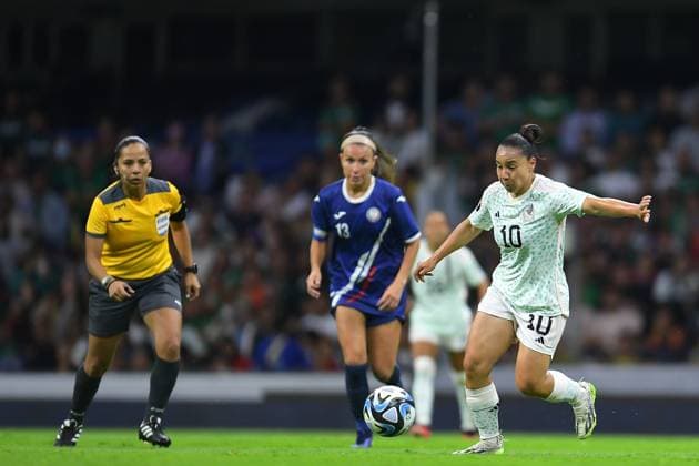 Football, Women, CONCACAF Gold Cup, Mexico - Puerto Rico