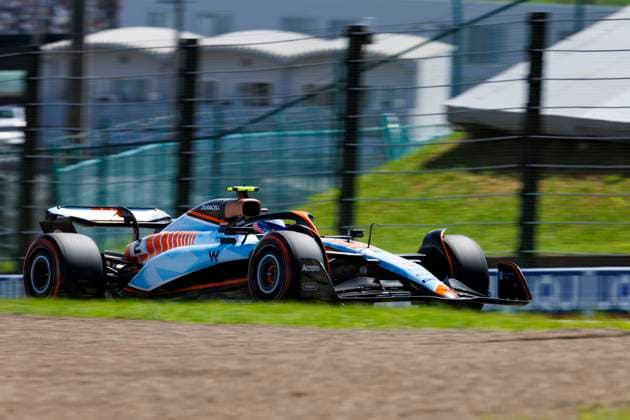 23rd September 2023; Suzuka Circuit, Suzuka, Japan; 2023 Formula 1 Lenovo Japanese Grand Prix; Qualifying Day; Number 2 Williams driver Logan Sargeant during practice 3 at the Japanese Formula 1  ActionPlus12556172 StephenxBlackberry