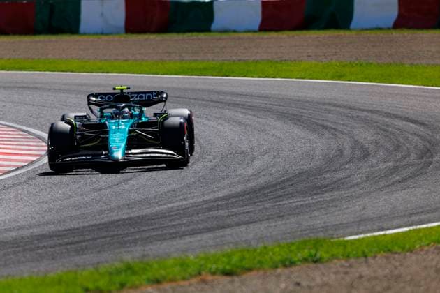 23rd September 2023; Suzuka Circuit, Suzuka, Japan; 2023 Formula 1 Lenovo Japanese Grand Prix; Qualifying Day; Number 14 Aston Martin driver Fernando Alonso during practice 3 at the Japanese Formula 1  ActionPlus12556180 StephenxBlackberry