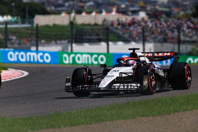 23rd September 2023; Suzuka Circuit, Suzuka, Japan; 2023 Formula 1 Lenovo Japanese Grand Prix; Qualifying Day; Number 40 Scuderia AlphaTauri driver Liam Lawson during practice 3 at the Japanese Formula 1  ActionPlus12556200 StephenxBlackberry