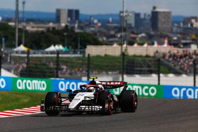 23rd September 2023; Suzuka Circuit, Suzuka, Japan; 2023 Formula 1 Lenovo Japanese Grand Prix; Qualifying Day; Number 22 Scuderia AlphaTauri driver Yuki Tsunoda during practice 3 at the Japanese Formula 1  ActionPlus12556207 StephenxBlackberry