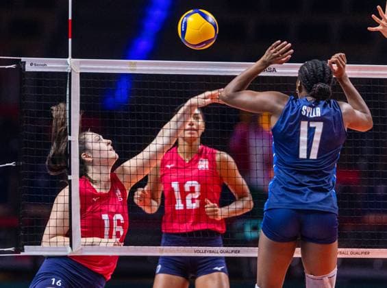 Volleyball, Women, Olympic Qualification, USA - Italy