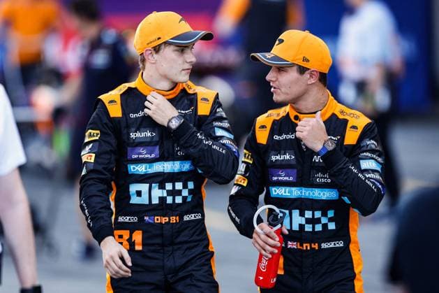 81 Oscar Piastri AUS, McLaren F1 Team , 4 Lando Norris GBR, McLaren F1 Team , F1 Grand Prix of Japan at Suzuka International Racing Course on September 23, 2023 in Suzuka, Japan Photo by HOCH ZWEI Suzuka Japan
