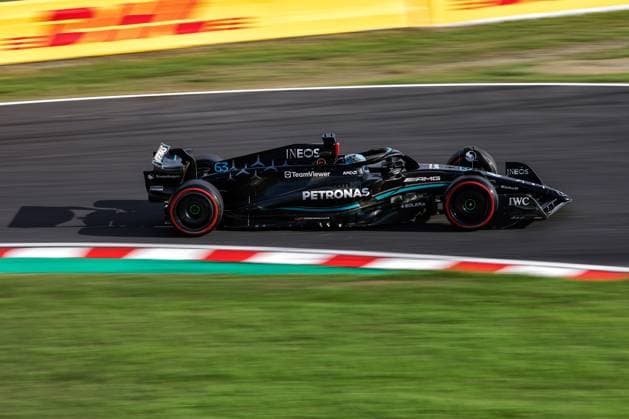 63 George Russell GBR, Mercedes AMG Petronas F1 Team , F1 Grand Prix of Japan at Suzuka International Racing Course on September 23, 2023 in Suzuka, Japan Photo by HOCH ZWEI Suzuka Japan
