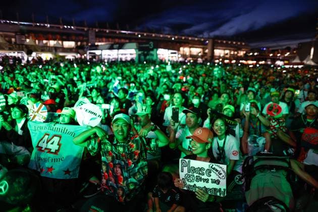 Fans, F1 Grand Prix of Japan at Suzuka International Racing Course on September 23, 2023 in Suzuka, Japan Photo by HOCH ZWEI Suzuka Japan