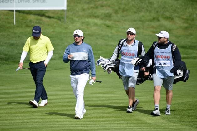 Golf, Cazoo Open de France in Saint-Quentin-en-Yvelines Jordan SMith ( ENG ) - Ewen Ferguson ( SCO ) - GOLF : Cazoo Open de France - St Quentin en Yvelines - 23 09 2023 FedericoPestellini Panoramic 