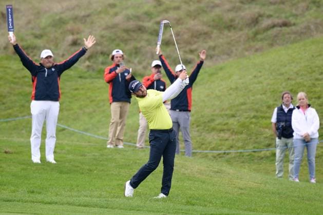 Golf, Cazoo Open de France in Saint-Quentin-en-Yvelines Jordan SMith ( ENG ) - GOLF : Cazoo Open de France - St Quentin en Yvelines - 23 09 2023 FedericoPestellini Panoramic 