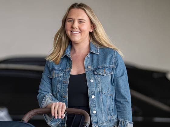 Katie Goodland, wife of Harry Kane FC Bayern Muenchen, 09 , GER, FC Bayern Muenchen FCB vs VFL Bochum 1848 VFL , Football, Bundesliga, 5 Spieltag, Spielzeit 2023 2024, 23 09 2023, DFB DFL regulations prohibit any use of photographs as image sequences and or quasi video , GER, FC Bayern Muenchen FCB vs VFL Bochum 1848 VFL , Football, Bundesliga, 5 Spieltag, Spielzeit 2023 2024, 23 09 2023 Muenchen Copyright: xEibner-Pressefoto SaschaxWaltherx EP_EER