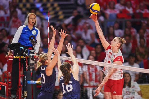 Volleyball, Womens Olympic Quali, Poland - USA