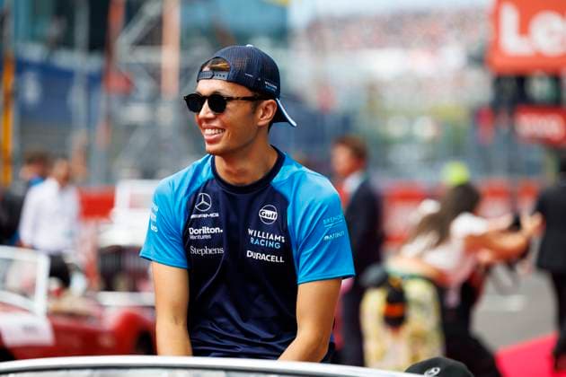 24th September 2023; Suzuka Circuit, Suzuka, Japan; 2023 Formula 1 Lenovo Japanese Grand Prix; Race Day; Number 23 Williams driver Alex Albon before the race during the drivers parade  ActionPlus12557227 StephenxBlackberry