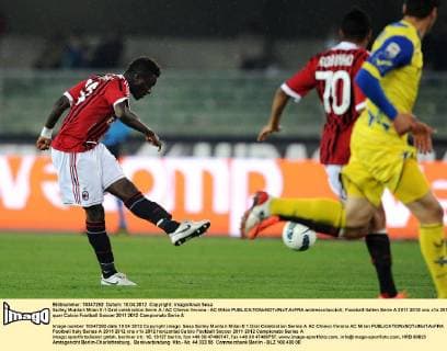 Football, Italy, Serie A, Chievo Verona - AC Milan 0:1