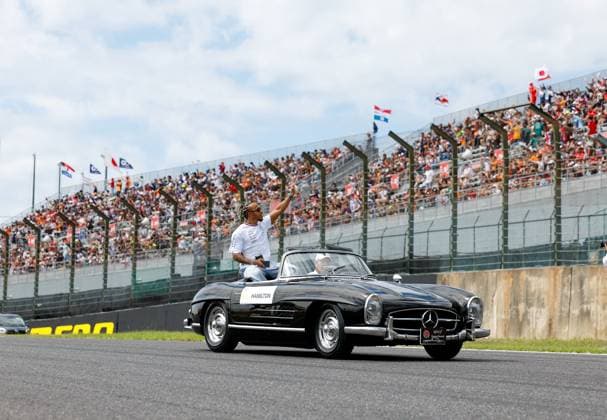 44 Lewis Hamilton GBR, Mercedes AMG Petronas F1 Team , F1 Grand Prix of Japan at Suzuka International Racing Course on September 24, 2023 in Suzuka, Japan Photo by HOCH ZWEI Suzuka Japan