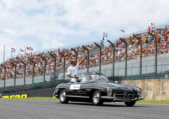 44 Lewis Hamilton GBR, Mercedes AMG Petronas F1 Team , F1 Grand Prix of Japan at Suzuka International Racing Course on September 24, 2023 in Suzuka, Japan Photo by HOCH ZWEI Suzuka Japan