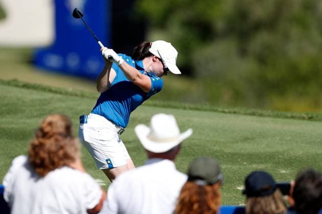 2023 Solheim Cup, Finca Cortesin, Andalucia, Spain 24 9 2023 Leona Maguire Leona Maguire 24 9 2023  Copyright: x INPHO MartinxSirasxLimax _MSL8186
