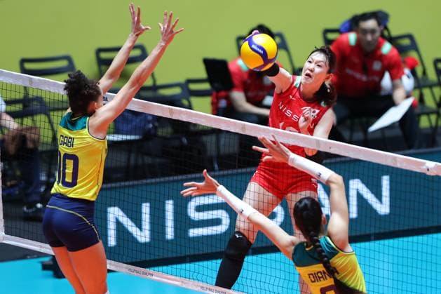 Volleyball, Women, Olympic Quali, Japan - Brazil