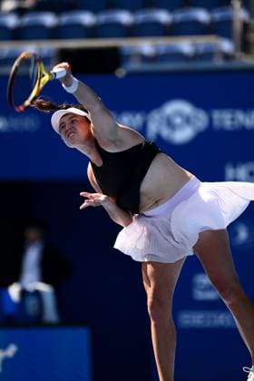 Kayla DayUSA), SEPTEMBER 25, 2023 - Tennis : Women s Singles 1st Round at Ariake Coliseum during TORAY Pan Pacific Open Tennis Tournament 2023, Japan. Noxthirdxpartyxsales  (230414970)