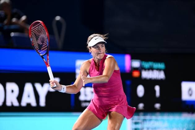 Tatjana MariaGER), SEPTEMBER 25, 2023 - Tennis : Women s Singles Round 32 at Ariake Coliseum during TORAY Pan Pacific Open Tennis Tournament 2023, Japan. Noxthirdxpartyxsales  (230435751)