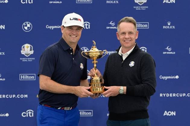 Golf, Ryder Cup in Rome, Press Conference