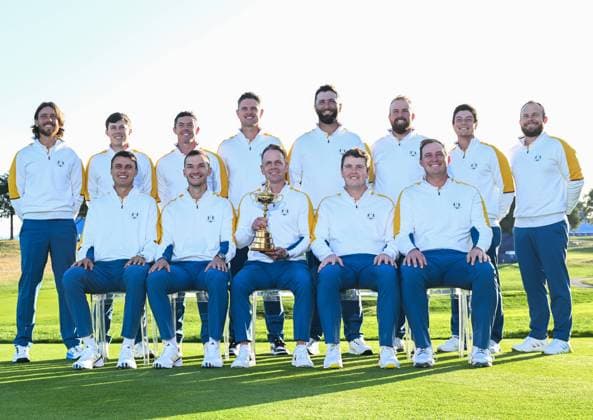 Ryder Cup 2023, Practice and Previews, Golf, Marco Simone Golf & Country Club, Rome, Italy - 26 Sep 2023  Copyright: xGreigxCowie Shutterstockx 14126884b