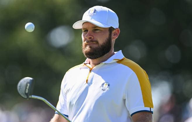 Ryder Cup 2023, Practice and Previews, Golf, Marco Simone Golf & Country Club, Rome, Italy - 26 Sep 2023  Copyright: xGreigxCowie Shutterstockx 14126884bg