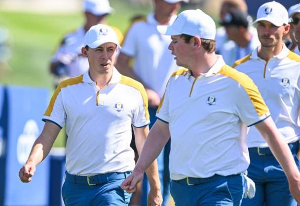Ryder Cup 2023, Practice and Previews, Golf, Marco Simone Golf & Country Club, Rome, Italy - 26 Sep 2023  Copyright: xGreigxCowie Shutterstockx 14126884bx