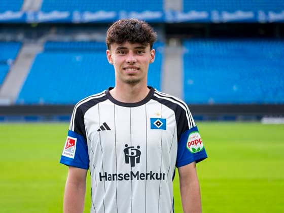 Nicolas Oliveira HSV 25 09 23, Hamburg, Hamburger SV, HSV team photo appointment, portrait appointment, season 2023 2024 Â