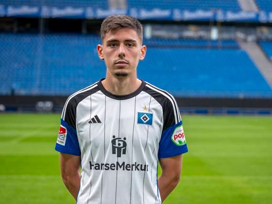 Dennis Hadzikadunic HSV 25 09 23, Hamburg, Hamburger SV, HSV team photo appointment, portrait appointment, season 2023 2024 Â