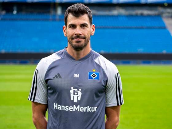 Athletics coach Daniel Müssig HSV 25 09 23, Hamburg, Hamburger SV, HSV team photo appointment, portrait appointment, season 2023 2024 Â