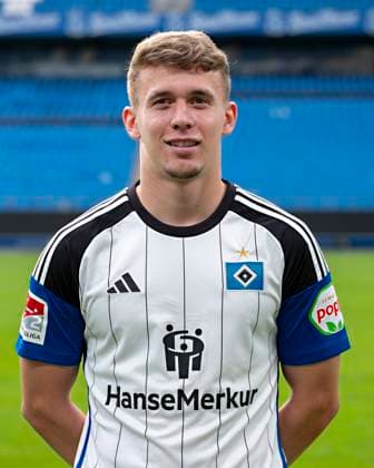 Anssi Tapio Suhonen HSV 25 09 23, Hamburg, Hamburger SV, HSV team photo appointment, portrait appointment, season 2023 2024 Â