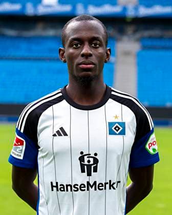 Jean Luc Dompe HSV 25 09 23, Hamburg, Hamburger SV, HSV team photo appointment, portrait appointment, season 2023 2024 Â