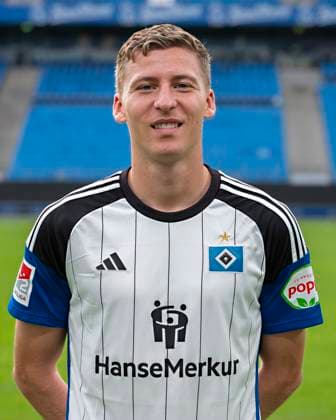 Ignace van der Brempt HSV 25 09 23, Hamburg, Hamburger SV, HSV team photo appointment, portrait appointment, season 2023 2024 Â