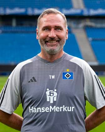 Coach Tim Walter HSV 25 09 23, Hamburg, Hamburger SV, HSV team photo appointment, portrait appointment, season 2023 2024 Â