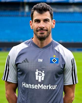 Athletics coach Daniel Müssig HSV 25 09 23, Hamburg, Hamburger SV, HSV team photo appointment, portrait appointment, season 2023 2024 Â