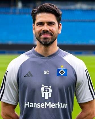 Rehab coach Sebastian Capel HSV 25 09 23, Hamburg, Hamburger SV, HSV team photo appointment, portrait appointment, season 2023 2024 Â
