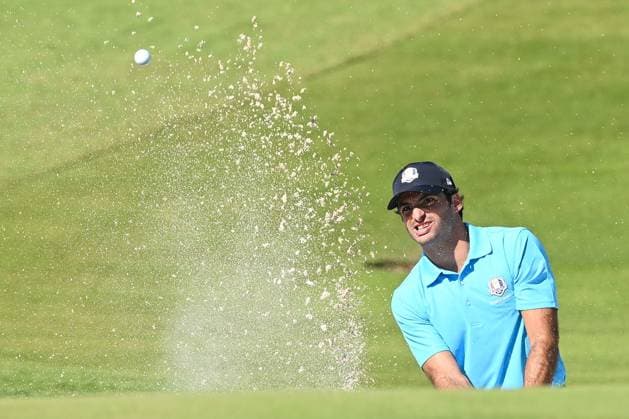 Ryder Cup 2023, Practice and Previews, Golf, Marco Simone Golf & Country Club, Rome, Italy - 27 Sep 2023  Copyright: xGreigxCowie Shutterstockx 14126885dj