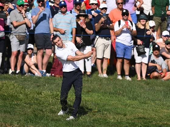 Ryder Cup 2023, Practice and Previews, Golf, Marco Simone Golf & Country Club, Rome, Italy - 27 Sep 2023  Copyright: xGreigxCowie Shutterstockx 14126885eg