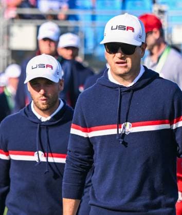 Ryder Cup 2023, Practice and Previews, Golf, Marco Simone Golf & Country Club, Rome, Italy - 28 Sep 2023  Copyright: xGreigxCowie Shutterstockx 14126911i