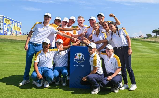 Ryder Cup 2023, Practice and Previews, Golf, Marco Simone Golf & Country Club, Rome, Italy - 28 Sep 2023  Copyright: xGreigxCowie Shutterstockx 14126911v