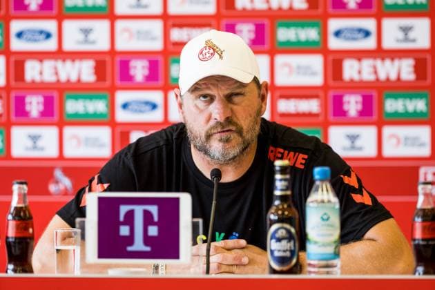 1 FC Koeln press conference 28 09 2023 Steffen Baumgart coach 1 FC Koeln press conference 1 FC Koeln Geissbockheim, 28 09 2023 Copyright: xBEAUTIFULxSPORTS Wunderlx