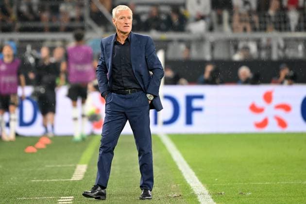 Dortmund, Signal Iduna Park, 12 09 23, GER, men, Laenderspiel, Germany France picture coach Didier DESCHAMPS France Only for editorial use UEFA regulations prohibit any use of photographs as image sequences and or quasi video Nordrhein Westfalen Germany