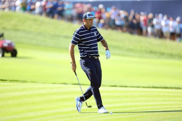 Golf match - Ryder Cup 2023 Rome, Italy 29.09.2023: Foursomes Session at RYDER CUP 2023 at Marco Simone Golf & Country Club di Guidonia Montecelio, Roma Rome Italy  Copyright: xIPAxSport ABACAx BRIPASport20230929_485 IPAxSport ABACAx BRIPASport20230929_485