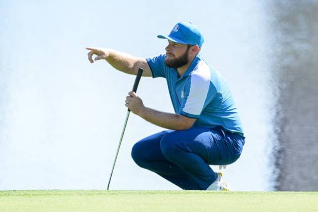 Golf match - Ryder Cup 2023 Tyrrell Hatton (ENG) during the Ryder Cup 2023 at Marco Simone Golf & Country Club on September 29, 2023 in Rome Italy. Rome Italy  Copyright: xIPAxSport ABACAx BRIPASport20230929_593 IPAxSport ABACAx BRIPASport20230929_593