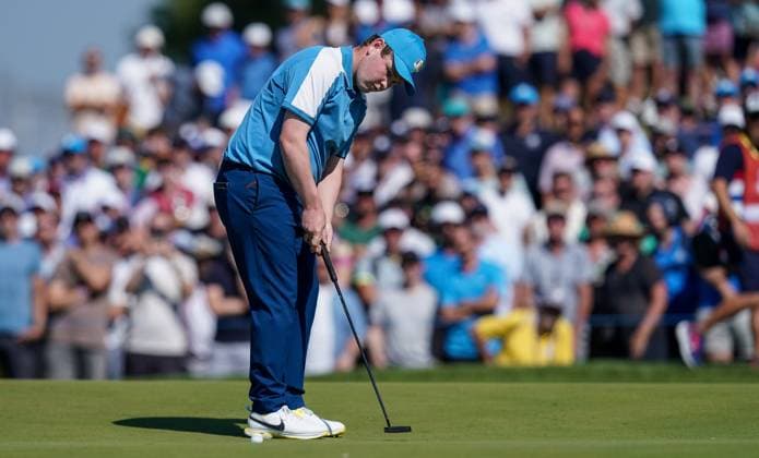 2023 Ryder Cup, Marco Simone Golf and Country Club, Rome, Italy 29 9 2023 Robert MacIntyre Robert MacIntyre 29 9 2023  Copyright: x INPHO MatteoxCiambellix DSC03214