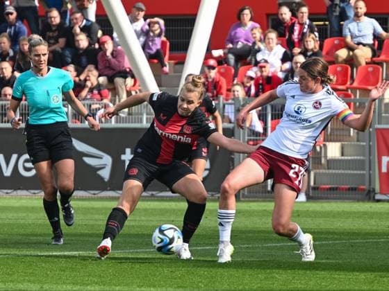 Football, Women, Bayer Leverkusen - 1. FC Nürnberg