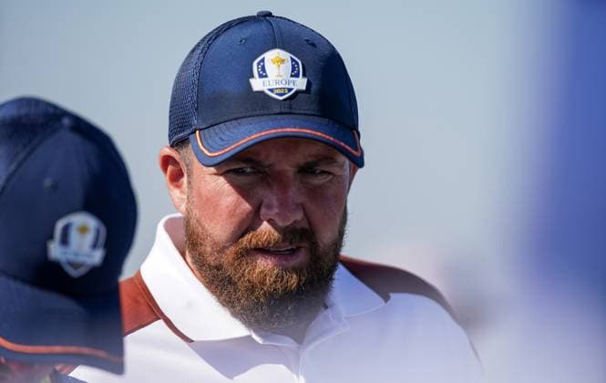 2023 Ryder Cup, Marco Simone Golf and Country Club, Rome, Italy 30 9 2023 Shane Lowry Shane Lowry 30 9 2023  Copyright: x INPHO MatteoxCiambellix DSC05703