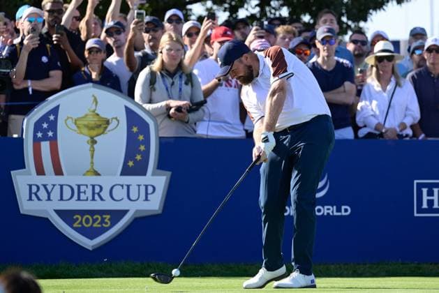 Golf match - Ryder Cup 2023 Shane Lowry (IRL) during the Ryder Cup 2023 at Marco Simone Golf & Country Club on September 30, 2023 in Rome Italy. Rome Italy  Copyright: xIPAxSport ABACAx BRIPASport20230930_298 IPAxSport ABACAx BRIPASport20230930_298