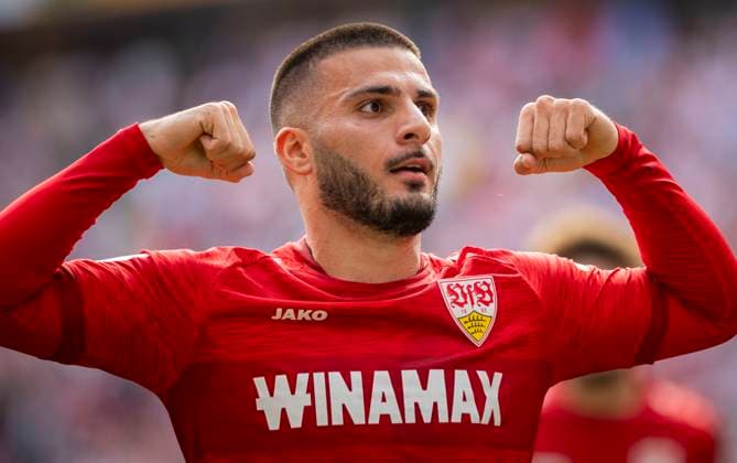 Sport Themen der Woche KW39 Sport Bilder des Tages Cologne, Germany. 30th Sep 2023. Torjubel: Deniz Undav (VfB) 1. FC Köln - VfB Stuttgart 30.09.2023 *** Cologne, Germany 30th Sep 2023 goal celebration Deniz Undav VfB 1 FC Köln VfB Stuttgart 30 09 2023
