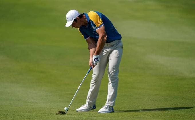 2023 Ryder Cup, Marco Simone Golf and Country Club, Rome, Italy 1 10 2023 Viktor Hovland Viktor Hovland 1 10 2023  Copyright: x INPHO MatteoxCiambellix DSC07136