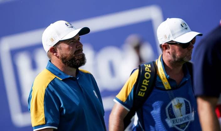 2023 Ryder Cup, Marco Simone Golf and Country Club, Rome, Italy 1 10 2023 Shane Lowry Shane Lowry 1 10 2023  Copyright: x INPHO MatteoxCiambellix DSC07579